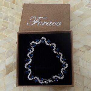 Blue and Silver Women's Bracelet